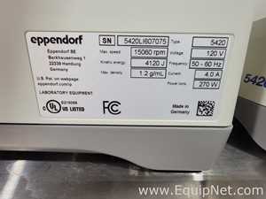 Lot of 3 Eppendorf 5420 Laboratory Centrifuge with FA-24X2 Rotor