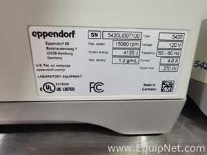 Lot of 3 Eppendorf 5420 Laboratory Centrifuge with FA-24X2 Rotor