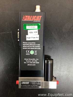Alicat Scientific MC-20SLPM-D-DNET-SV-USPVI/GAS Mass Flow Controller