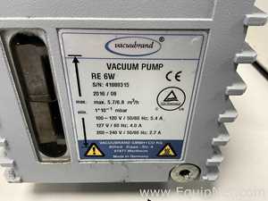 Vacuubrand RE 6W Vacuum Pump