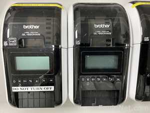 lote de  4 Impressora/Scanner/Copiadora Brother Industries QL-820NWB