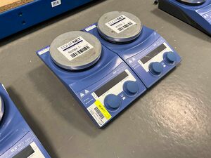 Lot of 2 Off IKA RCT BASIC Hot Plate Magnetic Stirrers