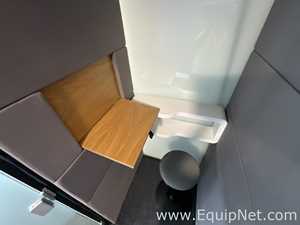 Hushoffice Single Person Acoustic Pod Sit Stand Workstation