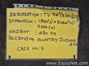 Lot of Three TV 75 Inches - Case No6