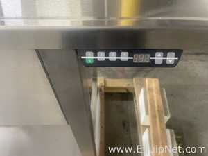 Lot of 3 Stainless Steel Laboratory Sinks w/ height adjustable hydraulic lifts
