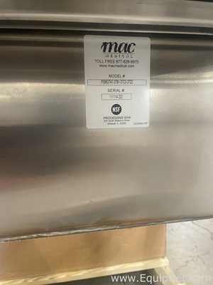 Lot of 2 Stainless Steel Laboratory Sinks
