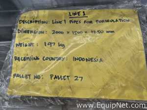 Line 1 Pipes for Formulation - Pallet No 27