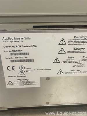 Lot of 3 Applied Biosystems Gene Amp 9700 PCR Systems