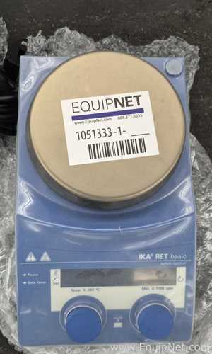 IKA RET B S002 Magnetic Stirrer with Heating - Lab Crate No 8