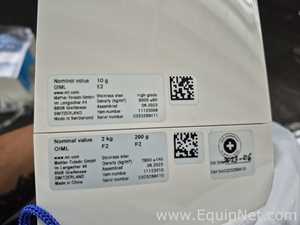 Lote de  Pesas de Calibración Mettler Toledo Requisitos de aire  