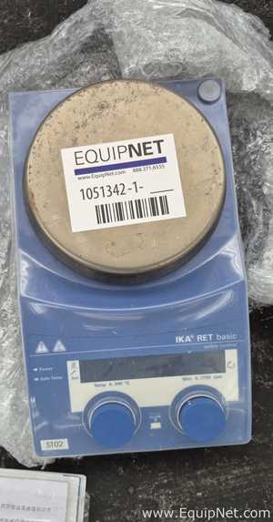 IKA RET B S002 Magnetic Stirrer with Heating - Lab Crate No 8