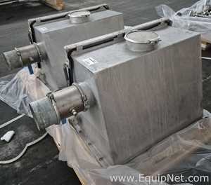 Lot of Two Solid Solutions Group SMS Powder Feeding Hoppers Formulation 2 and 3 - Pallet No3