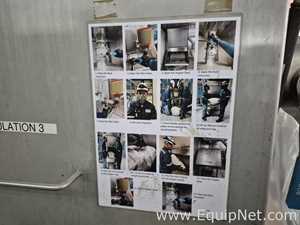 Lot of Two Solid Solutions Group SMS Powder Feeding Hoppers Formulation 2 and 3 - Pallet No3