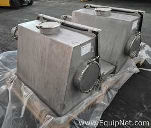 Lot of Two Solid Solutions Group SMS Powder Feeding Hoppers Formulation 2 and 3 - Pallet No3