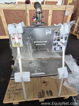 Netzsch High Shear Milling Skid with 4000L Premix Holding Cooled Tank, Hopper - Premix Neu Skid 1-1