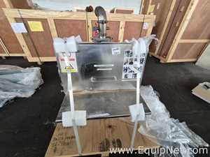 Netzsch High Shear Milling Skid with 4000L Premix Holding Cooled Tank, Hopper - Premix Neu Skid 1-1