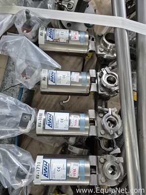 Netzsch 6.000 Lt Mixing Vessel with Self-Cleaning Filter and Electrical Board - Formulation Skid 4-2