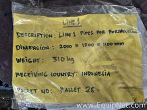 Line 1 - Pipes for Formulation - Pallet 28