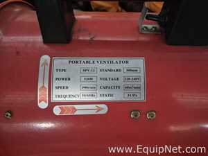 Lot of Vaccum Machines, Tool Cabinets, Portable Ventilator, Scrapper Machine - Pallet No 107
