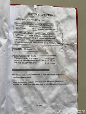 Uniequip Autoklav SA-300H 40L Autoclave