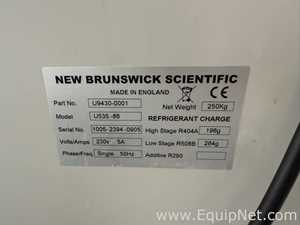 New Brunswick Scientific U535 -86 Ultra Low Temperature Freezer