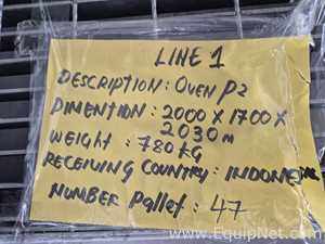 Lot of Line-1 Oven P2 - Pallet No 47