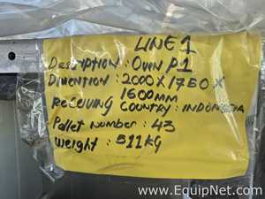 Line-1 Oven P1 - Pallet No 43