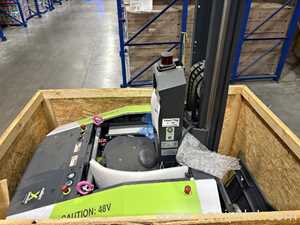 Unused AGILOX OCF V2 Omnidirectional Counterbalance Forklift with Ecotec Charger
