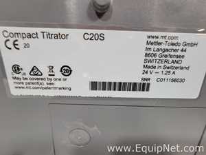Mettler Toledo C20S Coulometric KF Titrator with Solvent Manager
