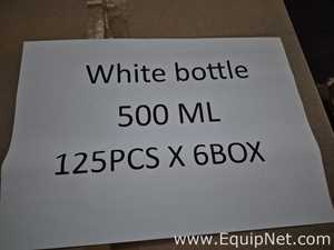 Lot of Sample CO-EX White Bottles 500 ml - Pallet No 84