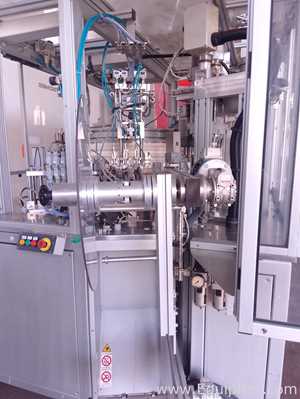 TECMES MOD. MB 55 BR3 - Coffee capsule packaging line