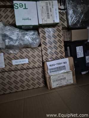 Lot of Air Compressor, Dust and Fume Extraction Spare Parts - Pallets No 27 and 37