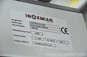 Lot of 2 INOXMIAN XPDA-0500 STAINLESS STEEL JACKETED CHOCOLATE DE-CRYSTALLIZERS