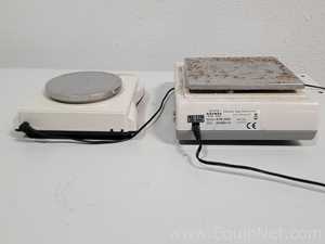 Lot of 2 Assorted Labratory Scales