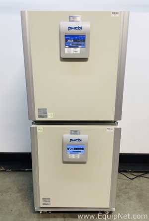 PHCBI MCO-230AICUVLG-PA Cell-IQ Double Stacked CO2 Incubator With 2 H2O2 Generators