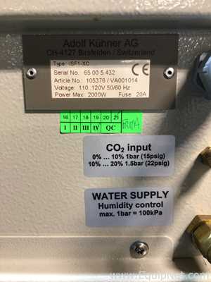 Agitador Kuhner Climo-Shaker ISF1-XC
