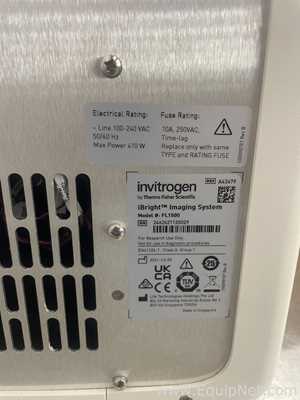 Gerador de Imagens Invitrogen iBright FL1500 Instrument