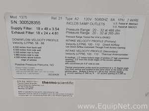 Cabina de Seguridad Biológica Thermo Scientific 1375