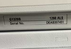 Agilent Technologies 1260 HPLC With DAD and FLD Detectors