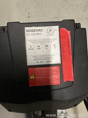 Bomba de Vacío Leybold SOGEVAC SV 120 BIFC