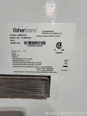 Fisher Brand 17LREEFSA Refrigerator