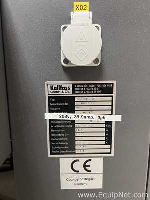 Kallfass Universa 500 Packaging Machine and Compact 650S Shrink Heat Tunnel