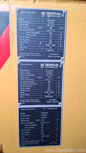 Caterpillar 2000KVA Gas Powered Generator