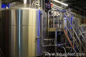 Premier Stainless Brewery Systems 30 BBL Steam Brewouse Complete With Tanks And Components