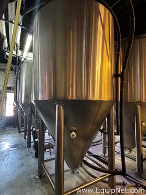 Premier Stainless Brewery Systems 30 BBL Steam Brewouse Complete With Tanks And Components