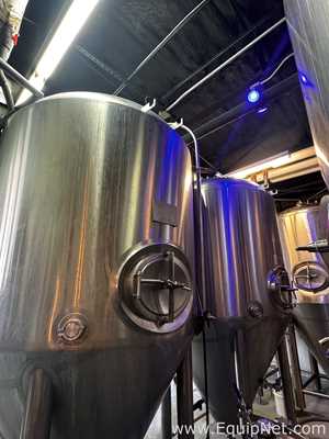 Premier Stainless Brewery Systems 30 BBL Steam Brewouse Complete With Tanks And Components