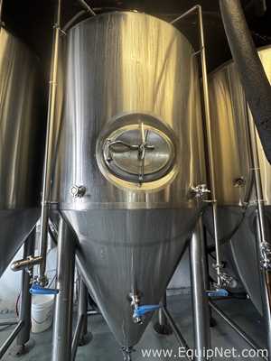 Premier Stainless Brewery Systems 30 BBL Steam Brewouse Complete With Tanks And Components