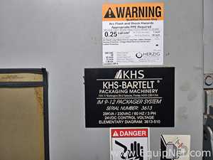 KHS Bartelt IM 9-12 Horizontal Form Fill Seal Machine