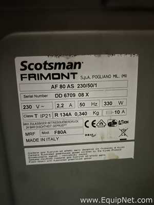 Scotsman AF 80 Ice Maker