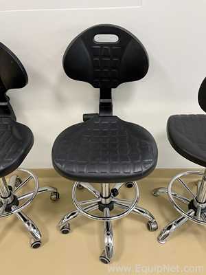 Lot of 3 Laboratory Chairs